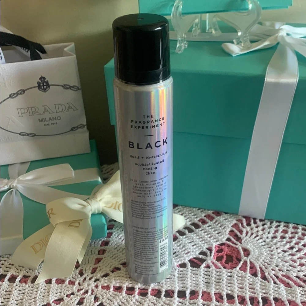 BLACK Mousse to Oil Spray Can - bbw